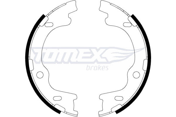 TOMEX Brakes Bremsbackensatz